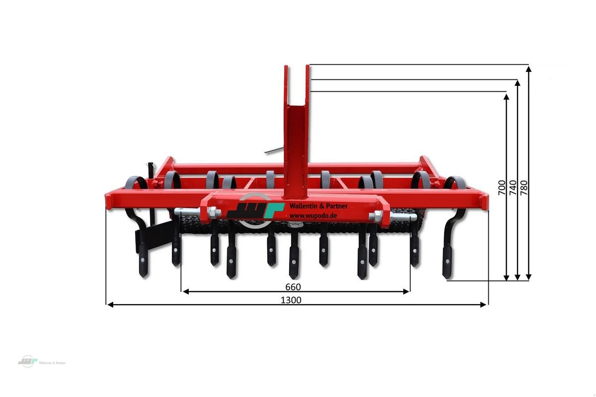 Sonstige Grünlandtechnik & Futtererntetechnik van het type Sonstige Reitplatzplaner mit Käfigwalze | 1,30 m | Reitba, Neumaschine in Wesenberg (Foto 2)